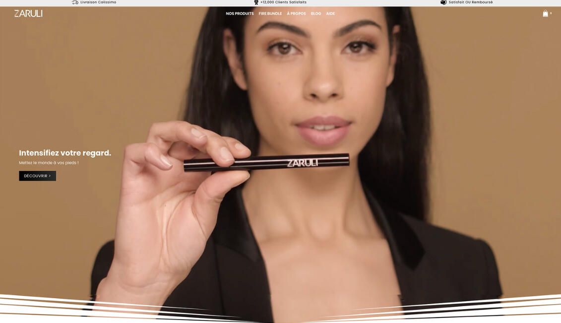 Création copywriting pour le site e-commerce de la marque de cosmétique à base de CBD : IKIGAIST